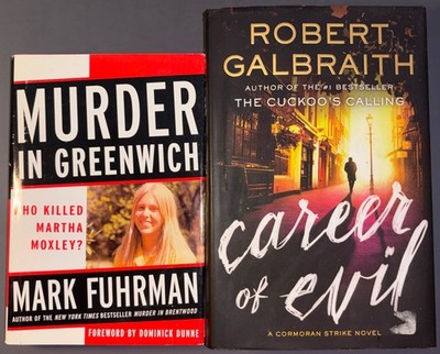Crime Book Lot - Nonfiction & Fiction - Mark Fuhrman & Robert Galbraith