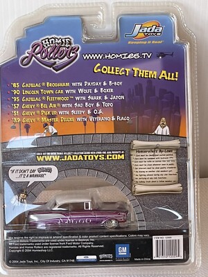 Homie Rollerz Die Cast 1957 Chevy Belair+Sad Boy & Topo,Free