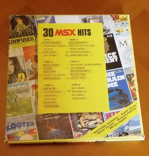 30 MSX HITS (30 Spiele in 6 Kassetten) in OVP, guter Zustand, sehr RAR - Bild 7 von 7