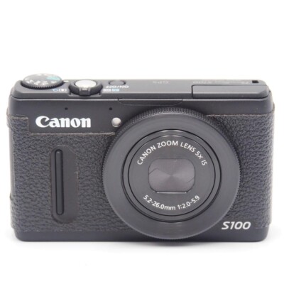 Canon PowerShot S100 Digital Camera 12.1 Megapixels 5x Optical