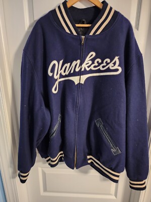 Mitchell&Ness ny newyork yankeesジャージ New York Yankees Mitchell and Ness Youth NAVY Head Coach