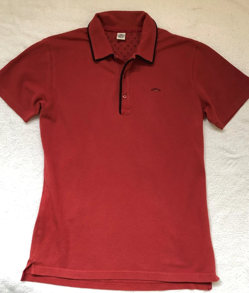 MANCINI - POLO SHIRT - SHORT SLEEVES - size. MED - ITALIAN QUALITY - FAST POST - Image 2 of 4