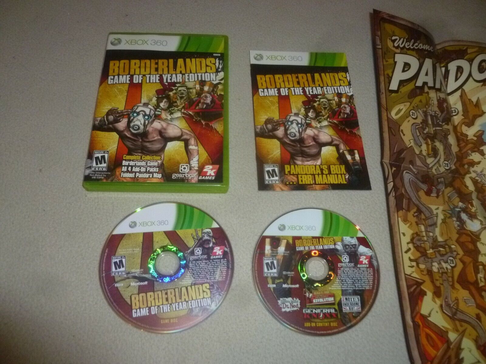 Borderlands Game Of The Year Edition Seminovo – Xbox 360 - Stop