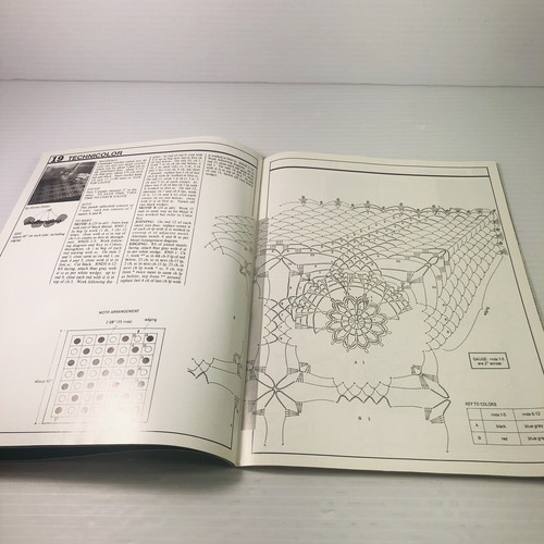 Decorative Crochet Magazine Tablecloths Heart Cushions May 1995 Number 45 - Picture 8 of 10