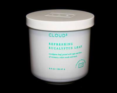 LAB CANDLES Cloud 9 Refreshing Eucalyptus Jar Candle 6.5 OZ Coconut Wax