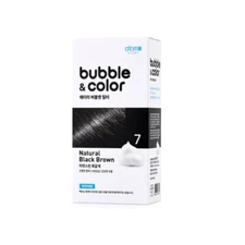 Atomy bubble color black Self hair dye Styling hair #7