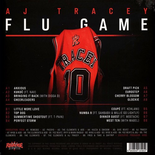 AJ Tracey Flu Game Vinyl LP New & Sealed - Picture 3 of 3