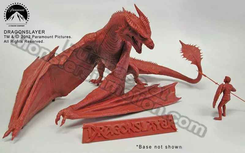 Dragonslayer Vermithrax Head Restoration & Display » Tom Spina Designs