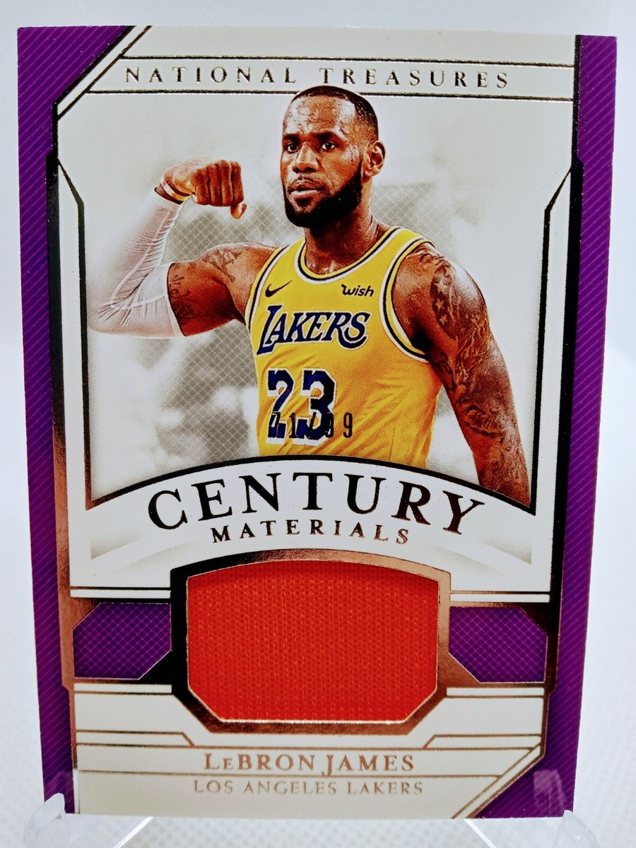 2018-19 National Treasures Century Materials- LeBron James