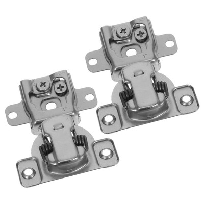  2pcs Soft Schließscharniere für Schrank nach innenerlebende Türen Einstellbare