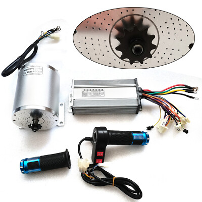60V 2000W E-Bike Scooter Brushless Motor Elektromotor Universell mit Controller