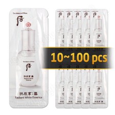 The history of Whoo Radiant Whitening Essence 1ml 10 150pcs 