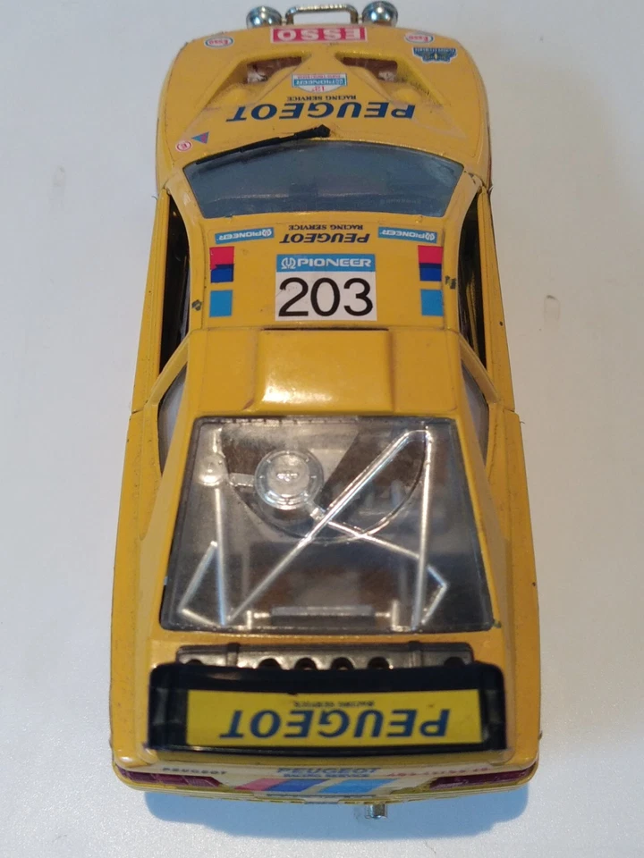 Burago Peugeot 405 Turbo 16 Échelle 1/24 Made In Italy Miniature Collection - Photo 2/4