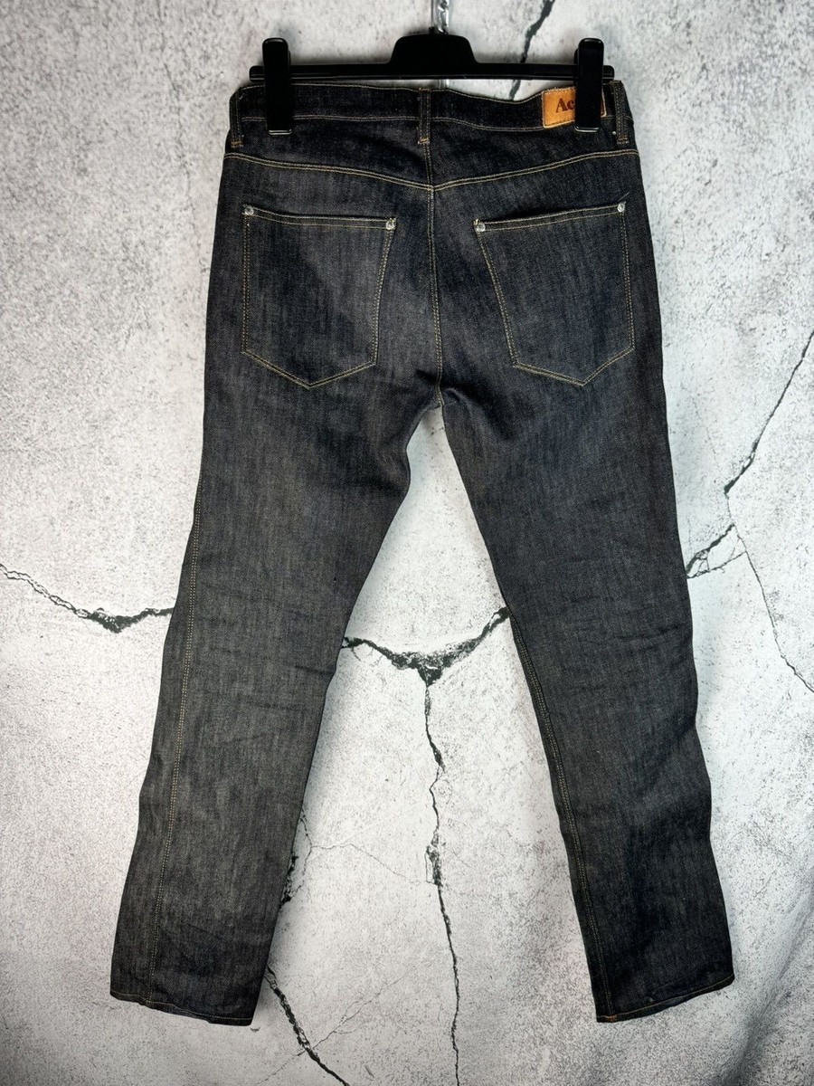 Acne Studios Max Soft Raw Denim Pants | eBay