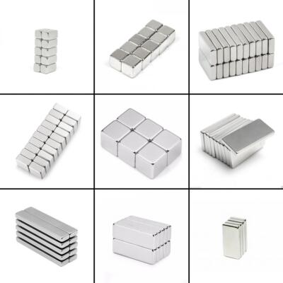 N52 Neodym Supermagnet Quadermagnete Würfelmagnete ab 3x3x1mm  TheQ 