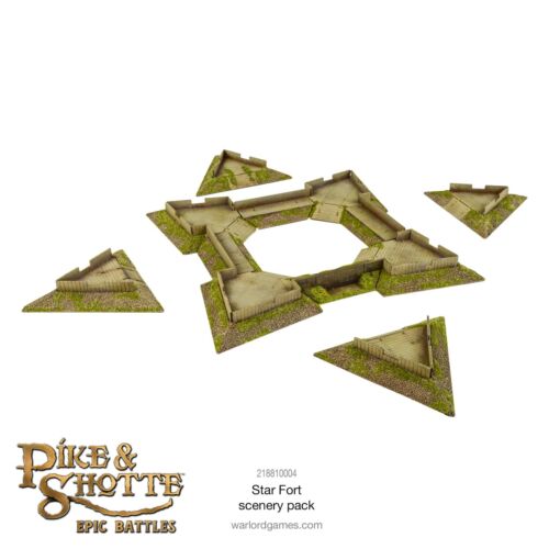 Pike & Shotte Epic Battles - Star Fort Scenery Pack - Warlord Games - Picture 2 of 5