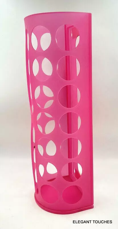 Ikea Variera Wall Mount Plastic Bag Holder Pink Dispenser Home Crafts  Holder