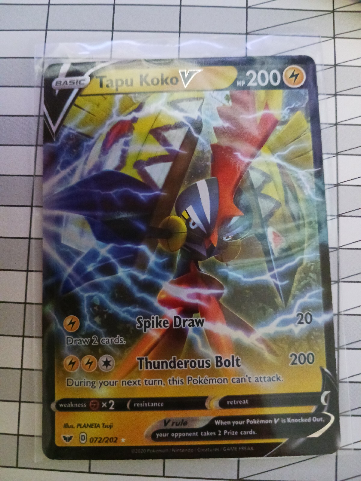 tapu koko v 072/202 Values - MAVIN