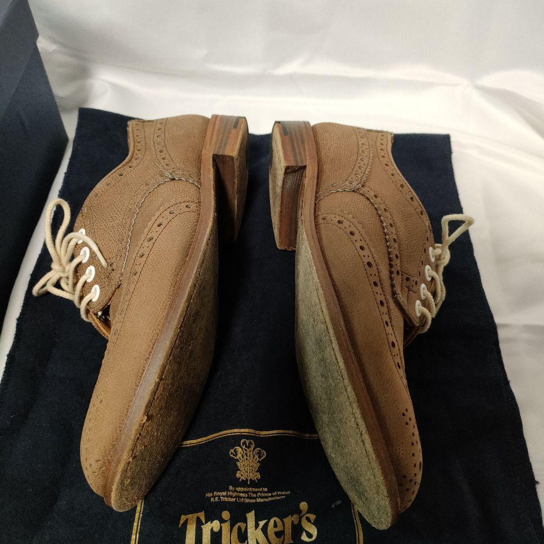 Tricker's　トリッカーズ　MS633 UK7.5 Men 8.0US Tricker's Ms633 Uk7.5 Leather Shoes Boots Limited