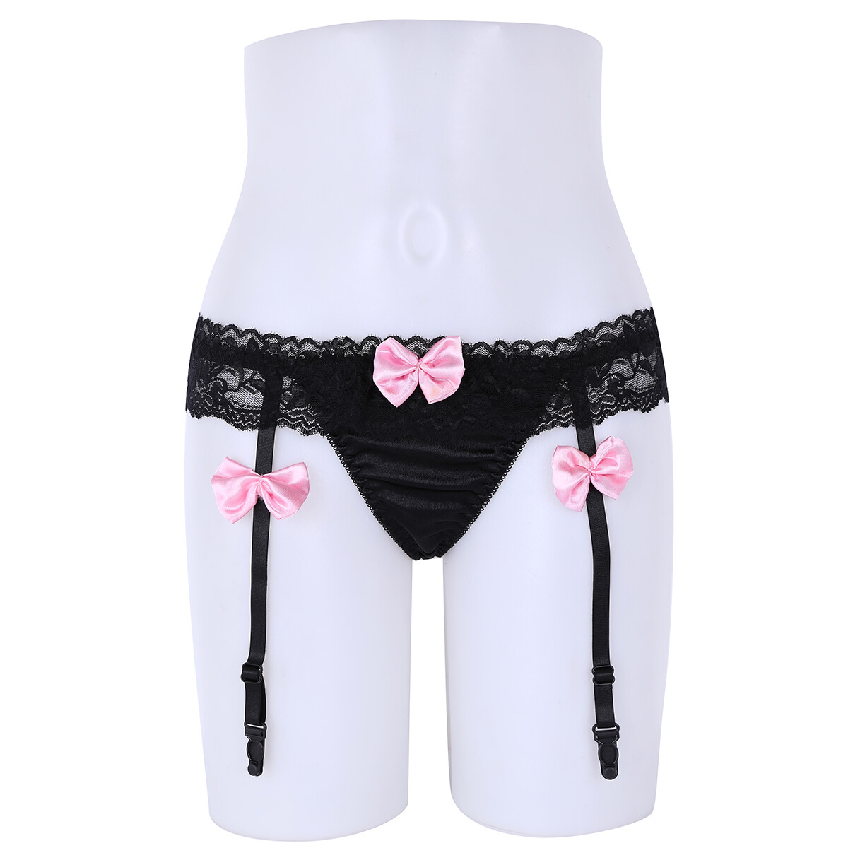 Women Lace Garter Panties Stocking Holder Belt Suspender Gstring Thong
