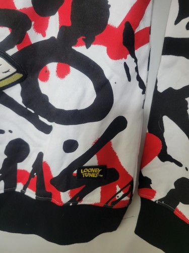 Looney Tunes Crew Sweatshirt/Pullover, Tazmanian Devil bestickt Größe S A10 - Bild 3 von 7