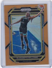 2023 WNBA Prizm ELIZABETH WILLIAMS Orange #56/99 SP Chicago Sky #21