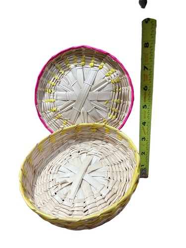 Handwoven Tortilla Basket, Tortilla Warmer with Lid, Palm Basket, Tortillero - Picture 19 of 19