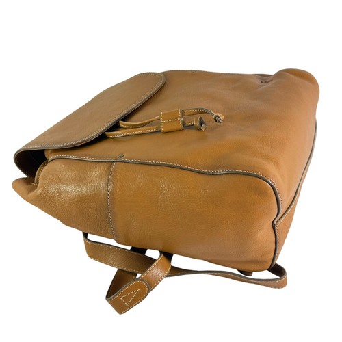 $398 FRYE Tan Leather Olivia Women's Backpack Bag - Picture 8 of 15