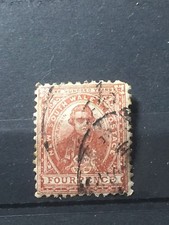 SCOTT #79 1888-89 4 cent NEW SOUTH WALES STAMP USED