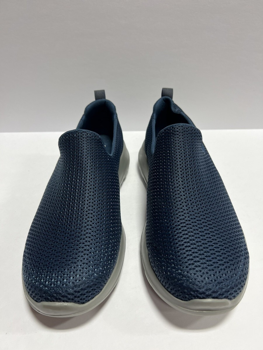 Skechers Mens Go Walk Max Slip On Sneaker Navy 10 M | eBay display picture 1