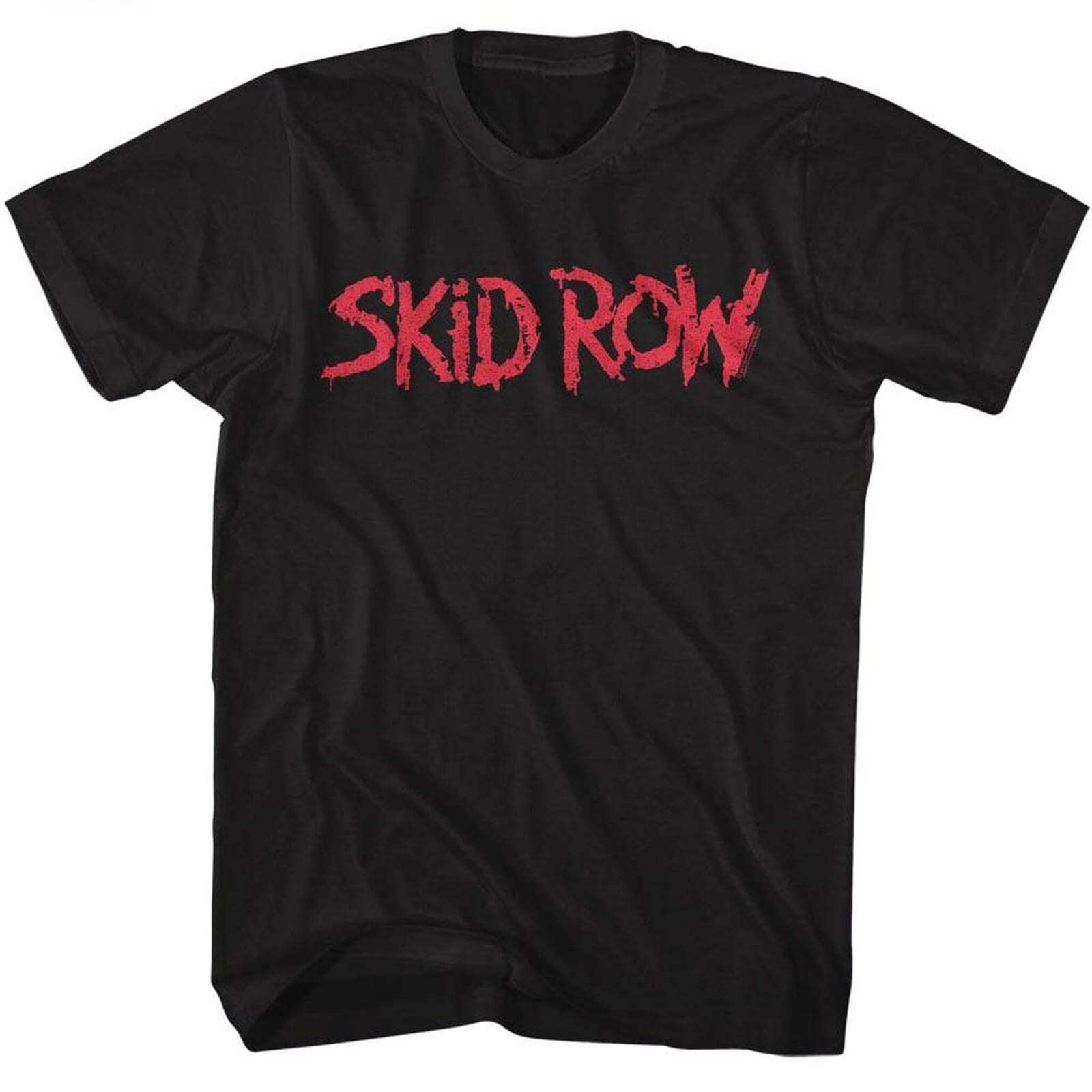 FILA T shirt Skid Row logo rosso nero adulto