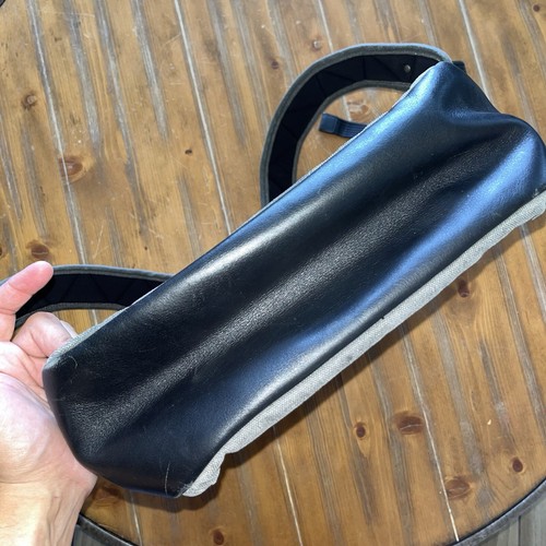 Timbuk2 Backpack Walker Commuter Gray Black Leather Trim Distilled Laptop Flap - Picture 2 of 7