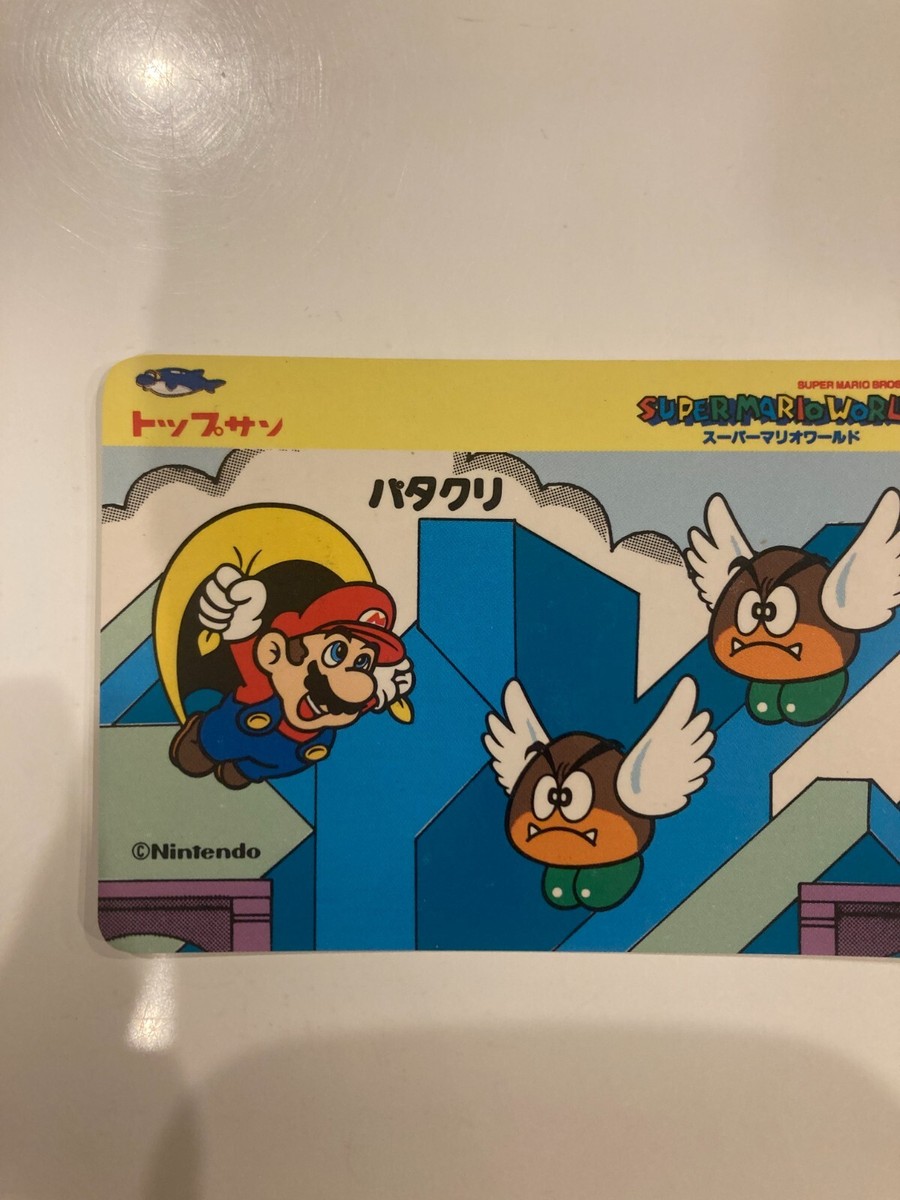 SUPER MARIO BROS 4 SUPER MARIO WORLD Top 1991 Nintendo JAPAN