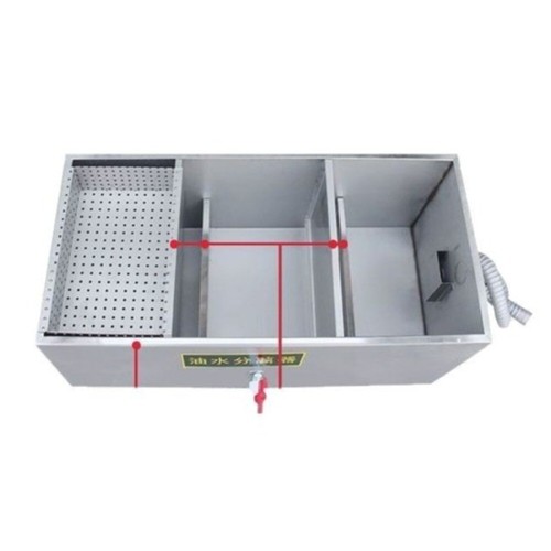 Stainless Steel Sink Oil Water Separator Kitchen Catering - Picture 7 of 11