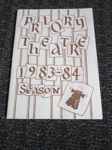 Priory Theatre Program 1980s Warwickshire UK Ads Names Previous Production List