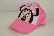 NEW Toddler Girls Baseball Cap Minnie Mouse Adjustable Snap Back Hat Pink Disney