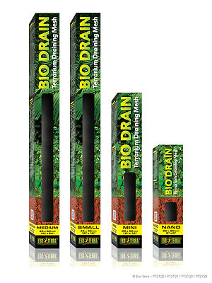 Exo Terra BioDrain Terrarium Draining Mesh Nano 8'' x 8''