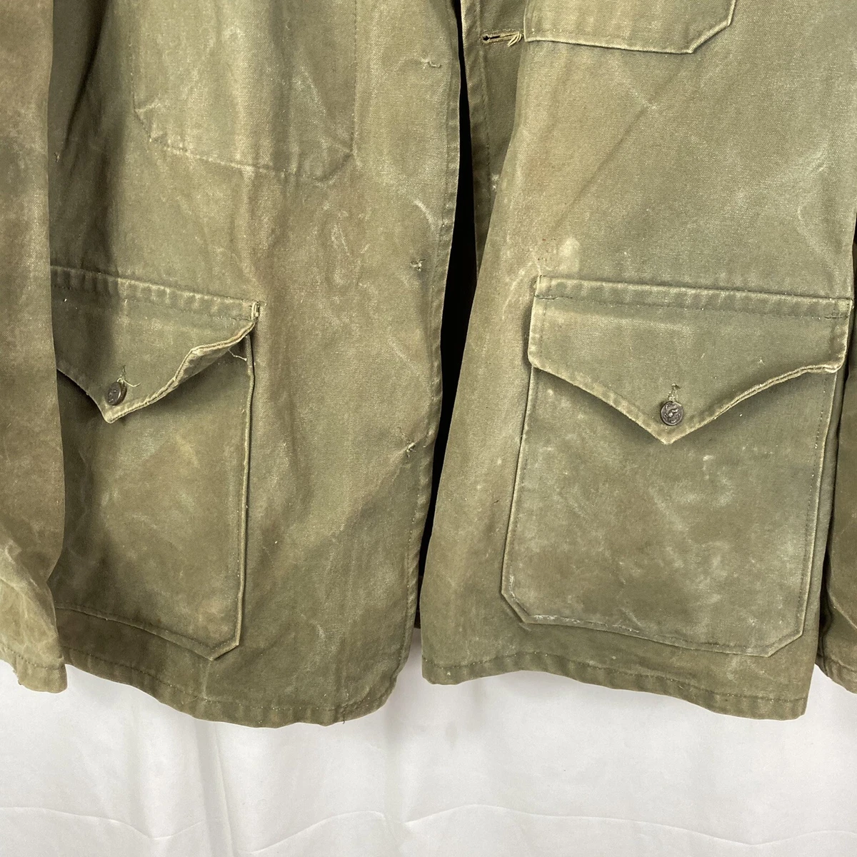 Vintage Culamtiss French Canvas Hunting Jacket