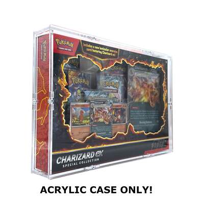 Acryl Case passend für Pokemon Charizard ex Special Collection Box