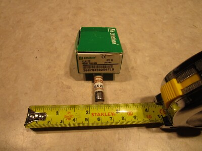 BOX OF 10 LITTELFUSE KLK 20 FUSES, 600V, 20A, D0072