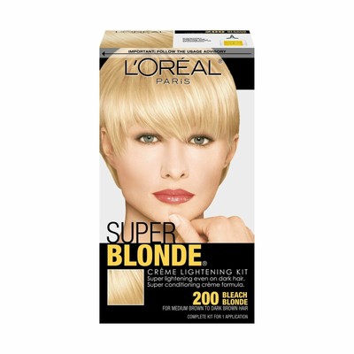 L Oreal Paris Super Blonde Creme Lightening Kit 200 Medium Brown