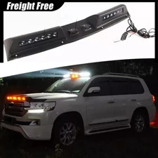 Fit For Toyota Land Cruiser LC200 2008-2021 Roof Top Light Bar Lamp with LED DRL