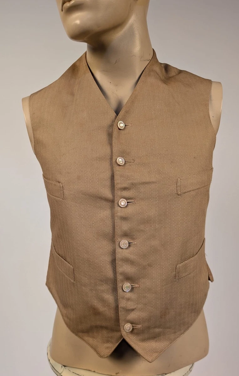 Pre 1920 Vintage Vests for Men for sale | eBay