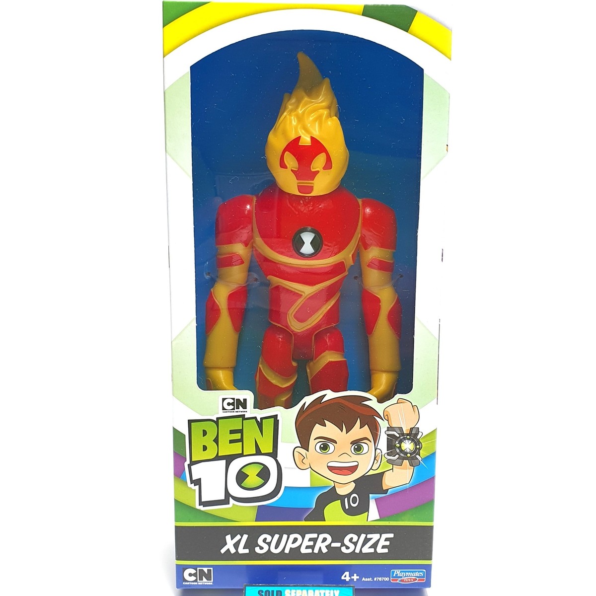 Ben 10 HEATBLAST XL SUPER SIZE figure Playmates Cartoon