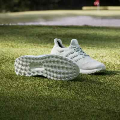 スニーカー adidas ultra boost golf IF0324 Adidas Ultraboost Spikeless Golf Shoes Mint Green White Turf