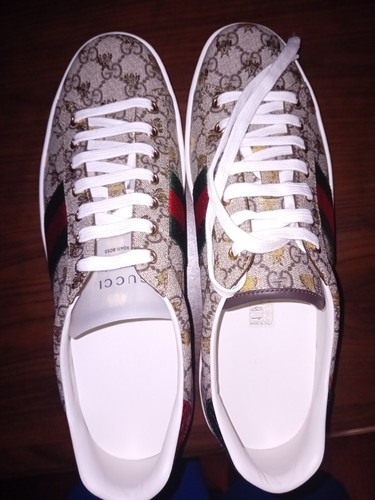 Gucci Ace GG Supreme Bees beige - Picture 6 of 14