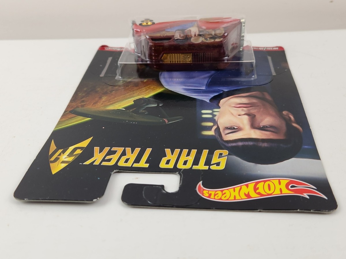 Hot Wheels Star Trek Mr. Spock Deco Delivery Real riders New