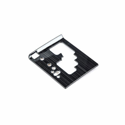1P Black Steel Console Gear Shift Frame Cover Trim For Toyota Land