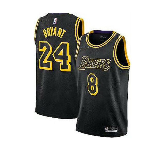 Kobe Bryant black Basketball Jersey 