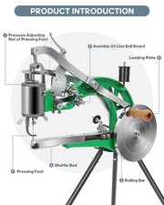 360 Degree Rotate Shoe Repair Sewing Machine Dual Leather Cloth Cotton Nylon